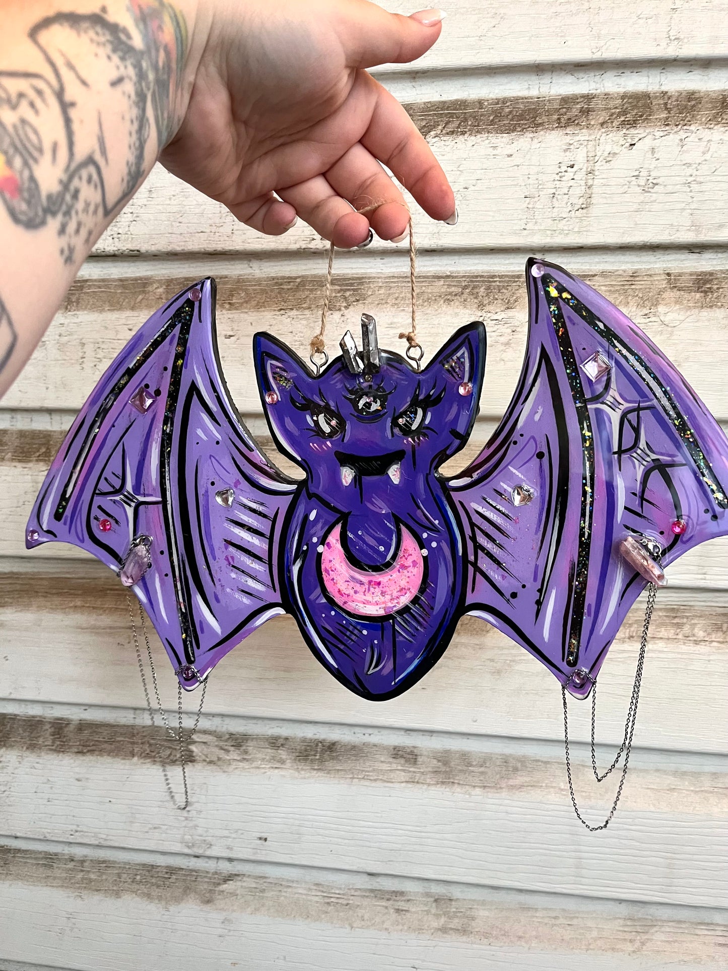 Chauve souris magique🦇💜