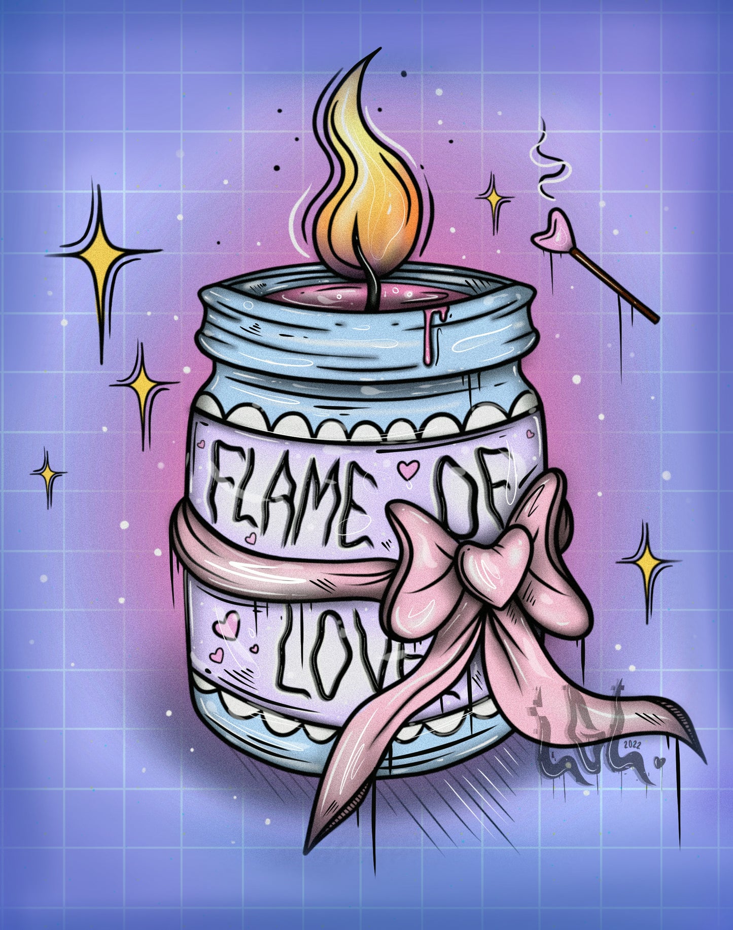 Prints « flame of love »🕯️💕