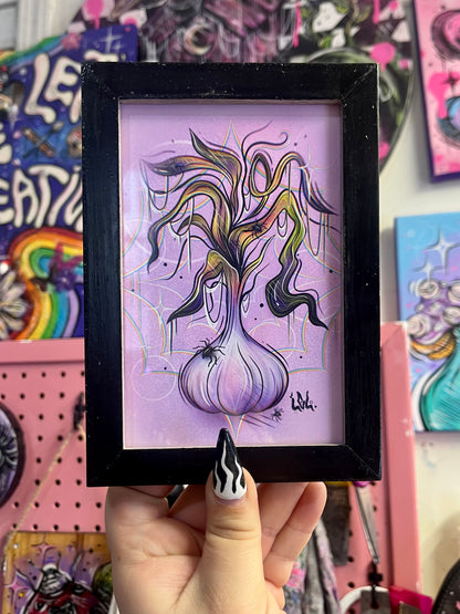 Cadre print 6x6 ail 🧄💕🕷️