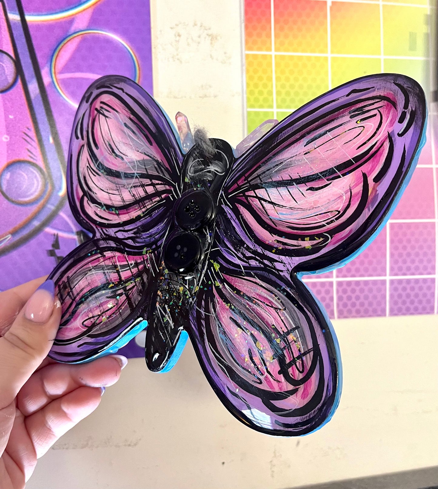 papillon de laine🦋🧶🩷