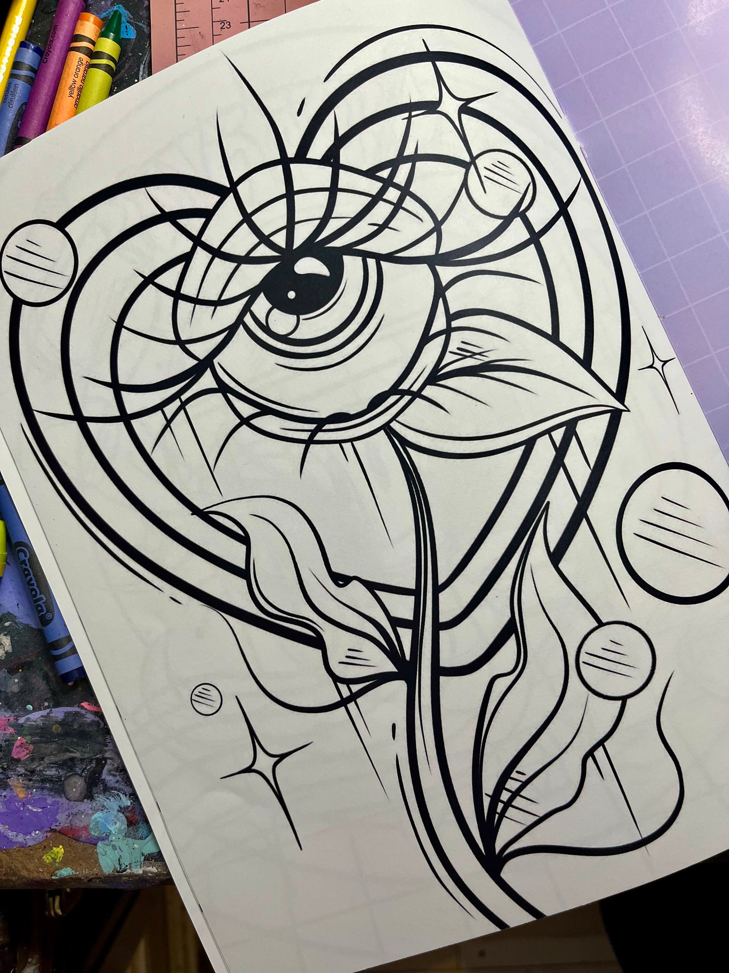 Good vibes, livre à colorier🌈📓🖍️🩷