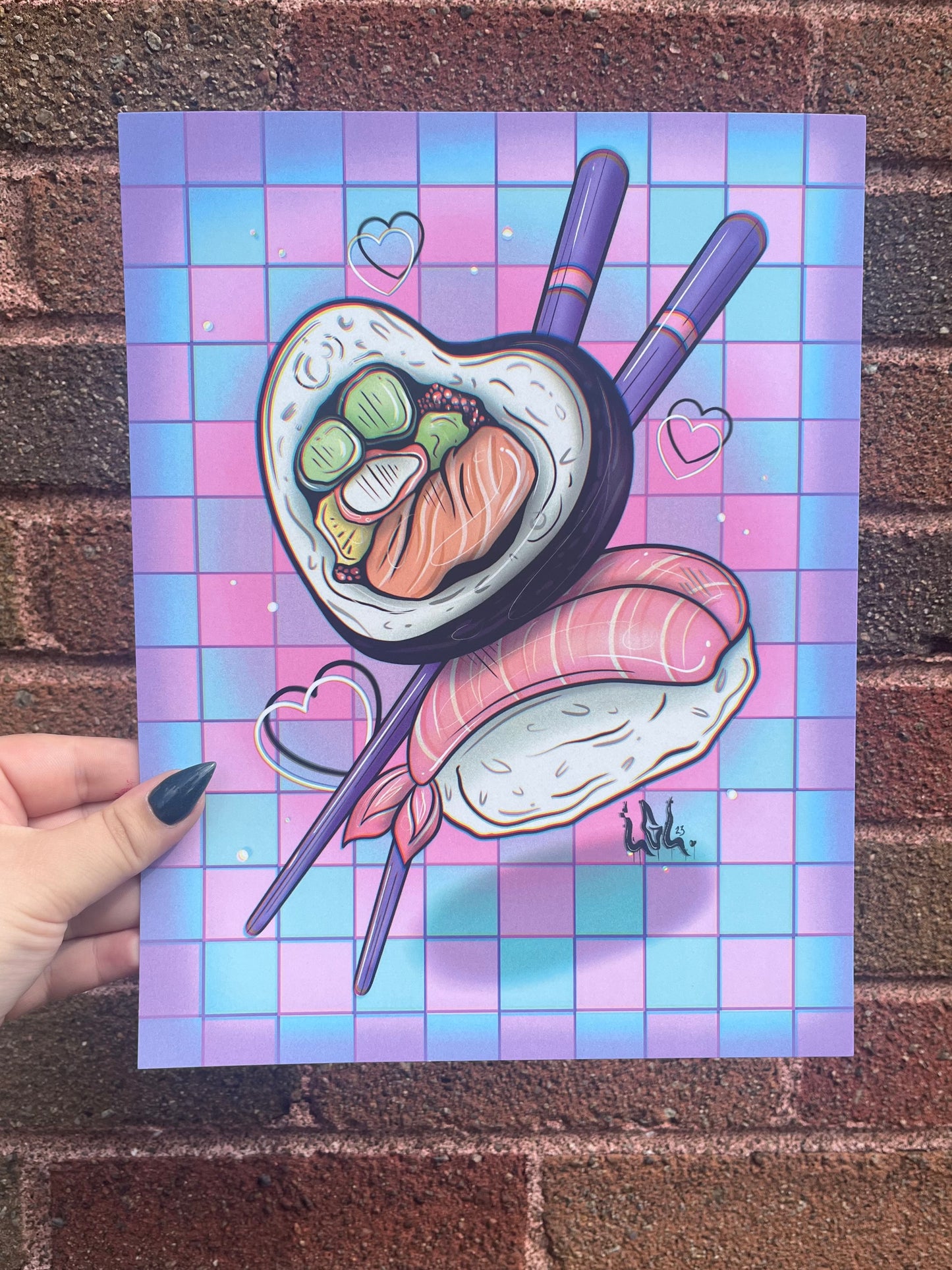 Prints sushis🍣💜