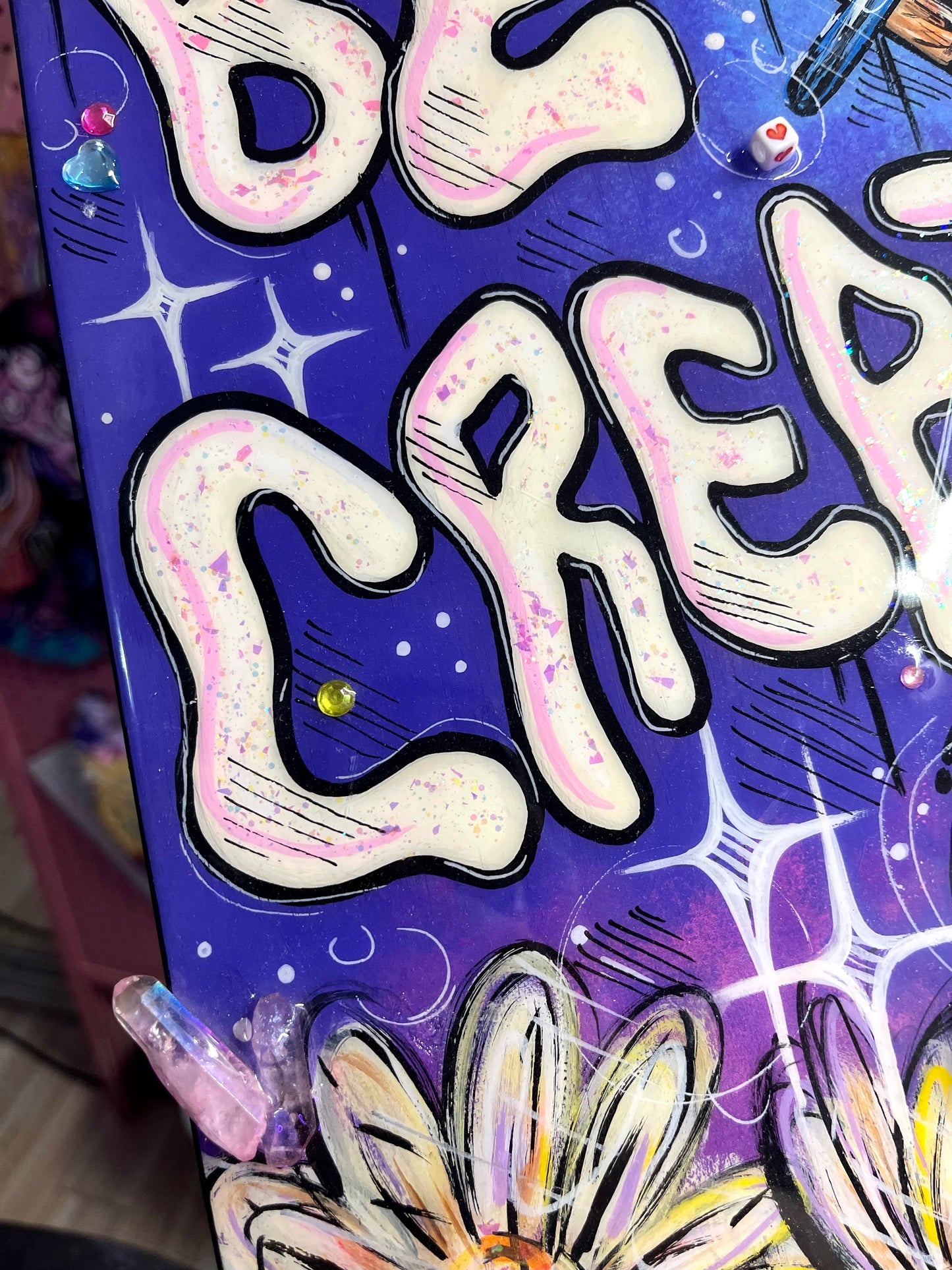 « Let’s be creative »🎨🌈💜