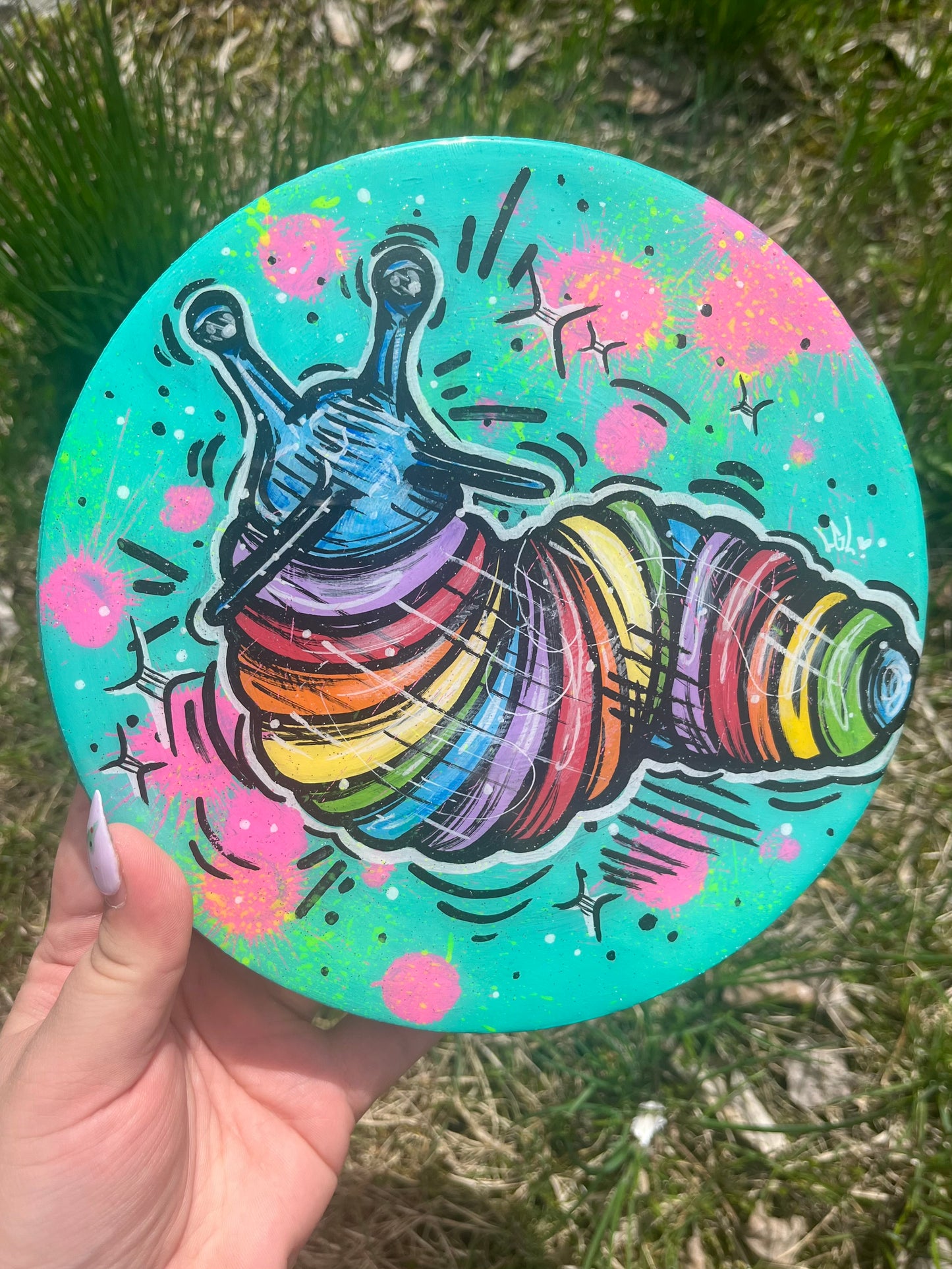 Escargot arc en ciel sensoriel🐌🌈🩵