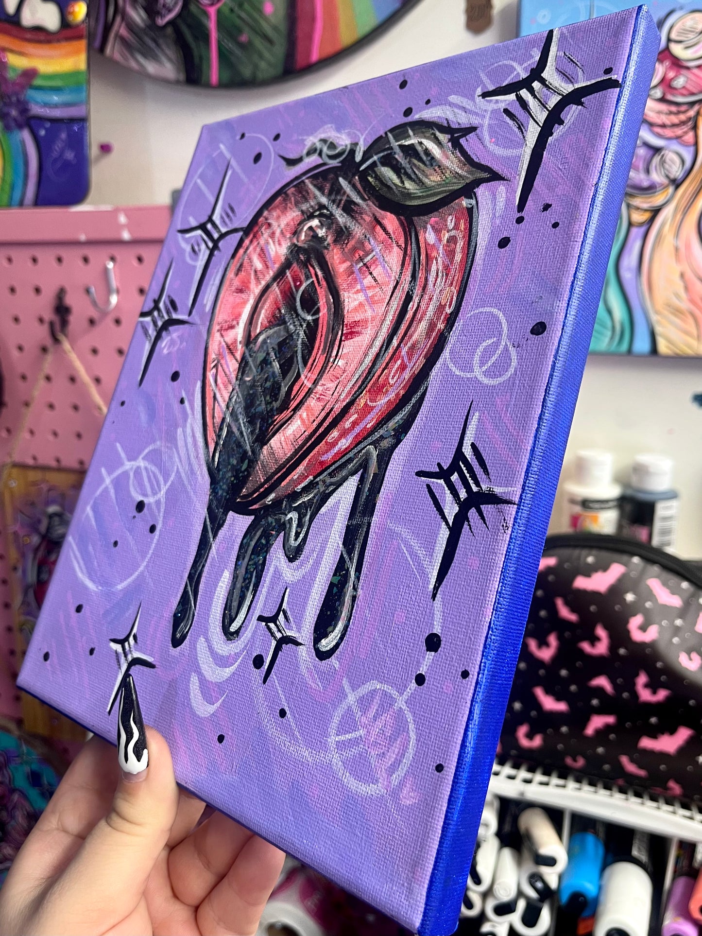 Vulve de fraise🍓💜✨