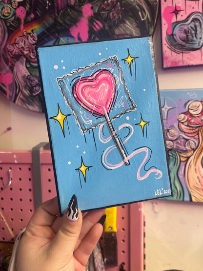 Toile custom 5x7🎨 SANS RÉSINE 🚫💧