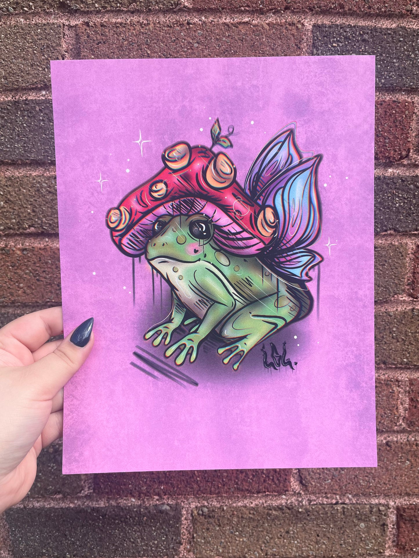 Prints grenouille champignon🍄🐸