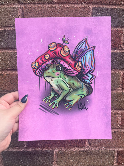 Prints grenouille champignon🍄🐸