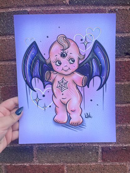 Prints Kewpie « spooky »🦇💜👶🏼