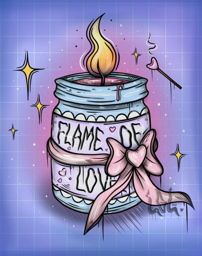 Prints « flame of love »🕯️💕