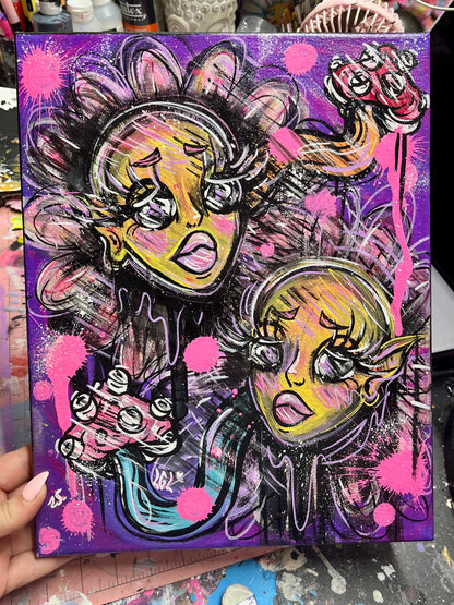 Fleurs tristes🌸💧🍄