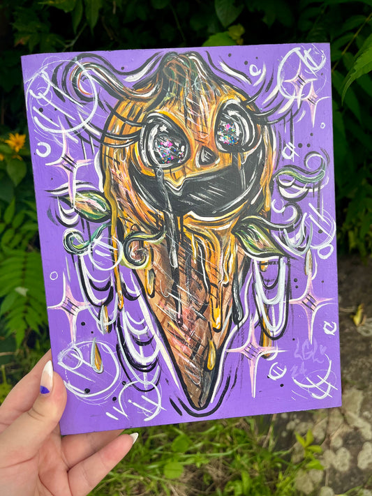 Cornet à la citrouille🎃🍦💗