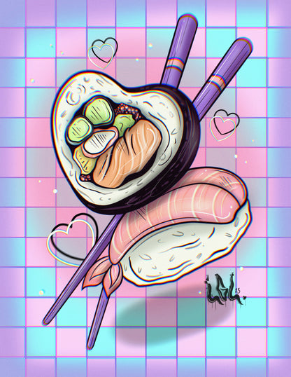 Prints sushis🍣💜