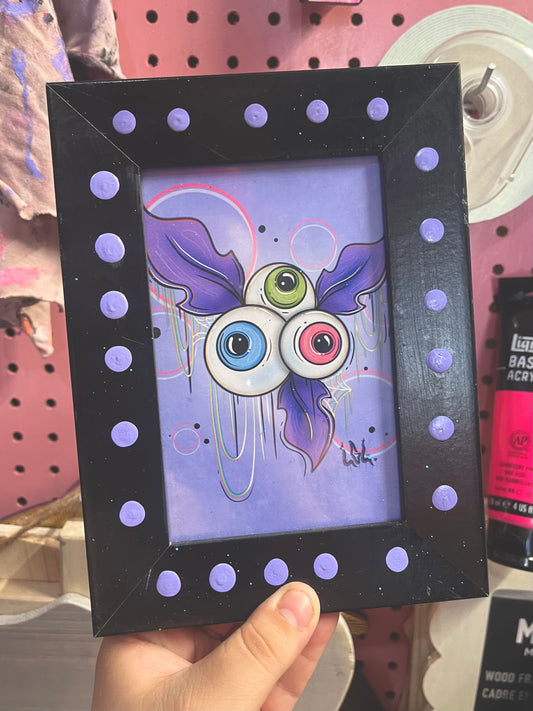 Cadre print 6x6 yeux💜👁️