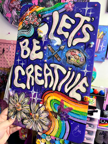 « Let’s be creative »🎨🌈💜