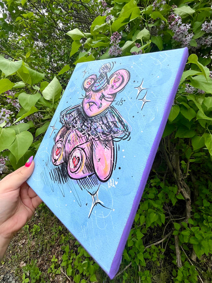 Ourson de fête triste 🧸🎊💧💕