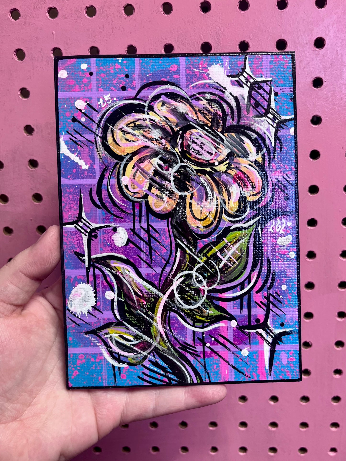 Belle fleur « funky »🌼💜✨