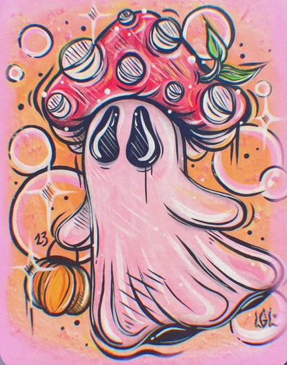 Print fantôme à l’Halloween👻🍄✨💓