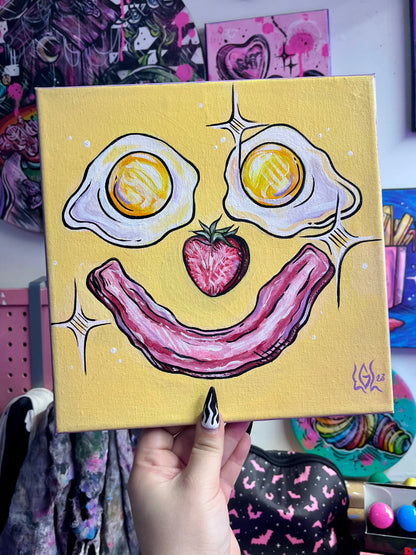 Sourire déjeuner 🍳🥓🍓