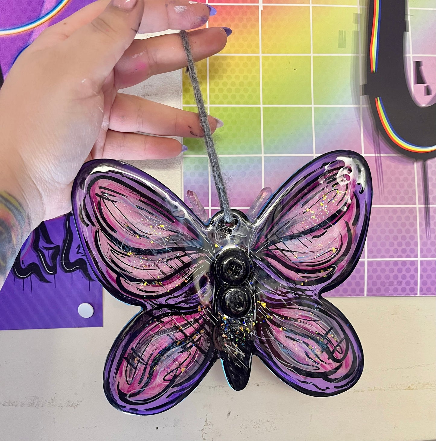 papillon de laine🦋🧶🩷